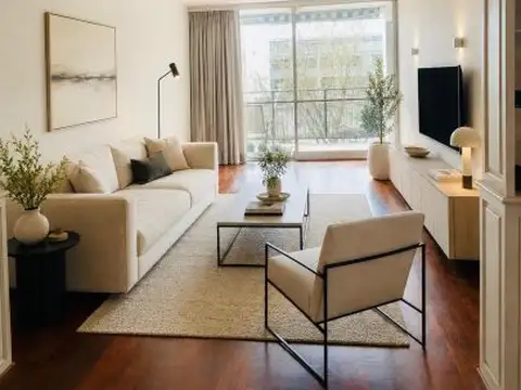 Venta piso 3 ambientes con habitación de servicio en olivos