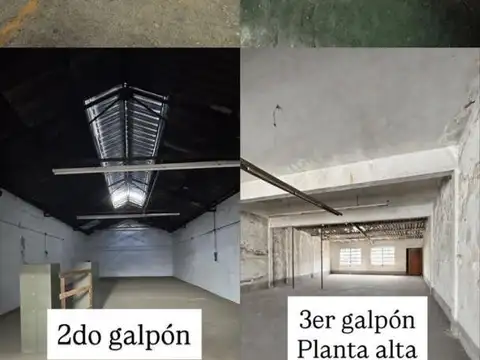 Alquiler deposito en san martin 3 modulos; techo alto