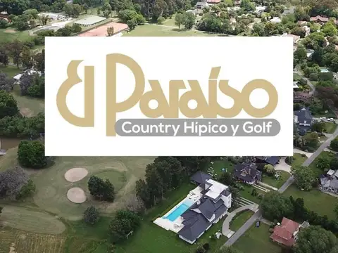 Venta lote 670m2 al golf - country club el paraiso