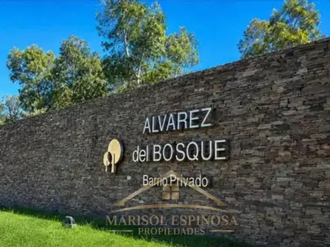 Lote en venta en barrio privado alvarez del bosque