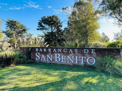 Oportunidad! venta lote barrancas san benito