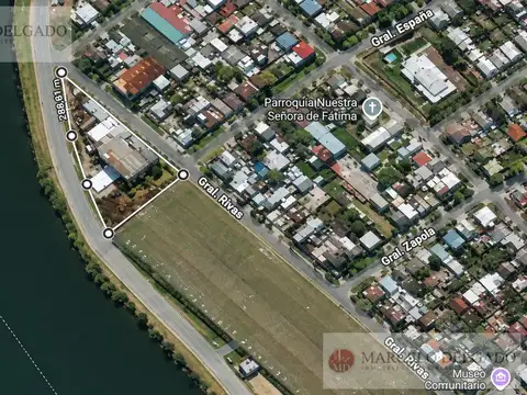Terreno  de 3500 m2 en dock sud - venta