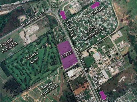 Lote zárate 6.8 has.