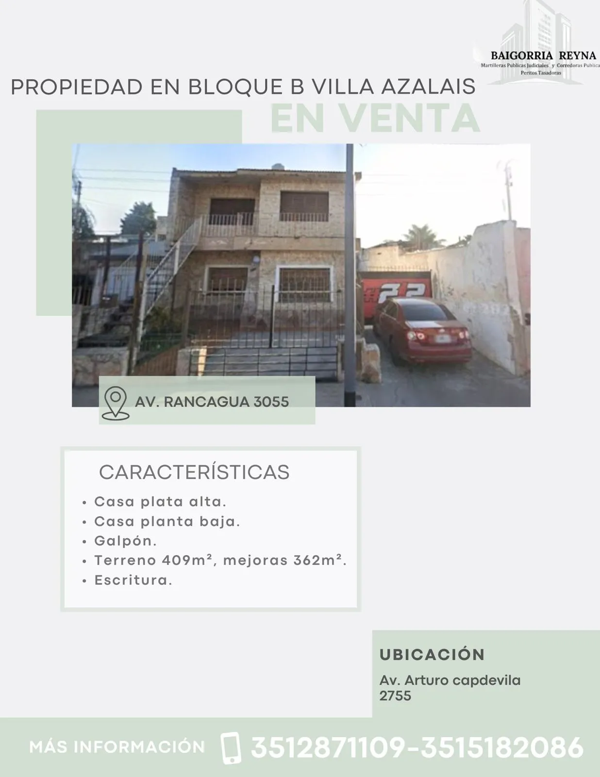 CASA - BLOQUE EN VENTA