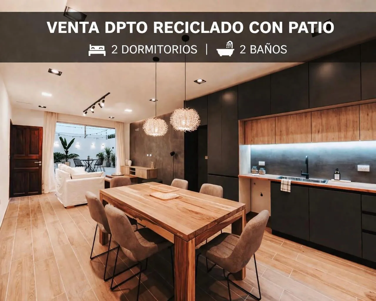 VENTA DEPARTAMENTO 2 DORMITORIOS COCHERA Y PATIO, CENTRO, CORDOBA