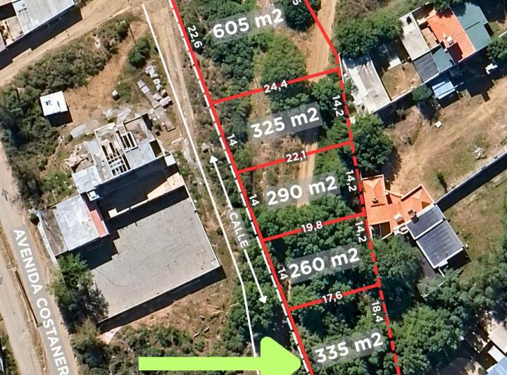 Terreno · 335m²