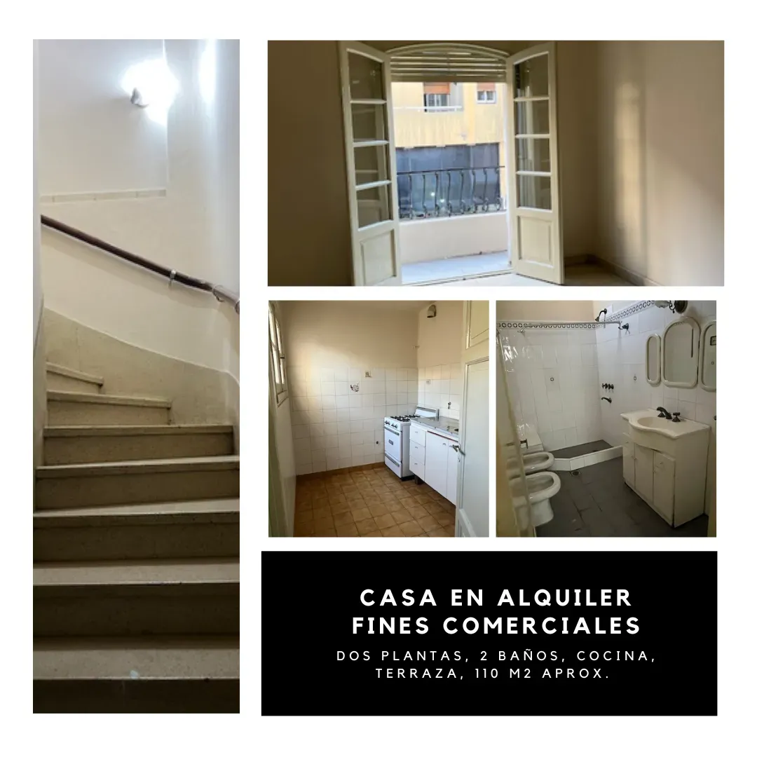 Casona en Alquiler en Pleno Centro, con Fines Comerciales