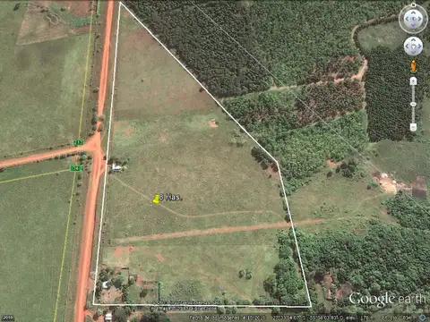 Vendo 5.5 hectáreas  o fraccionamiento  acceso san carlos - ctes.
