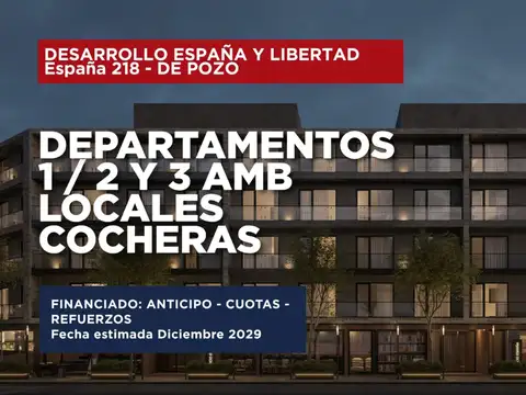Monoambiente de pozo apto turismo vista al lago