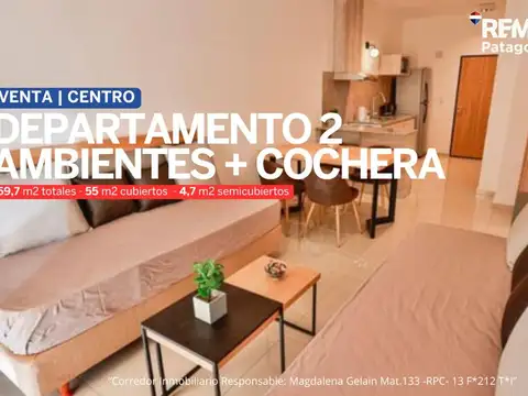 Depto 2 amb con conchera y jardin propio ap. turis