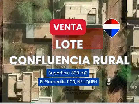 Venta lote calle el plumerillo confluencia rural