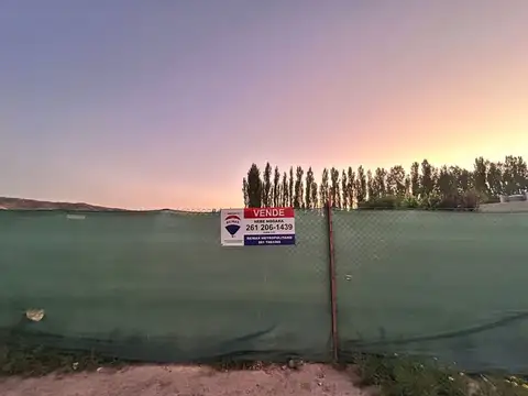 Lote en venta -perdriel lujan de cuyo