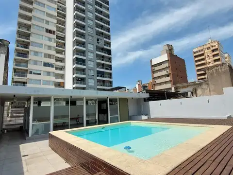 Departamento en alquiler un dormitorio amenities pileta quincho centro moderno