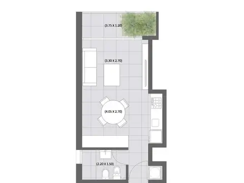 Departamento en Venta en Abasto, Rosario