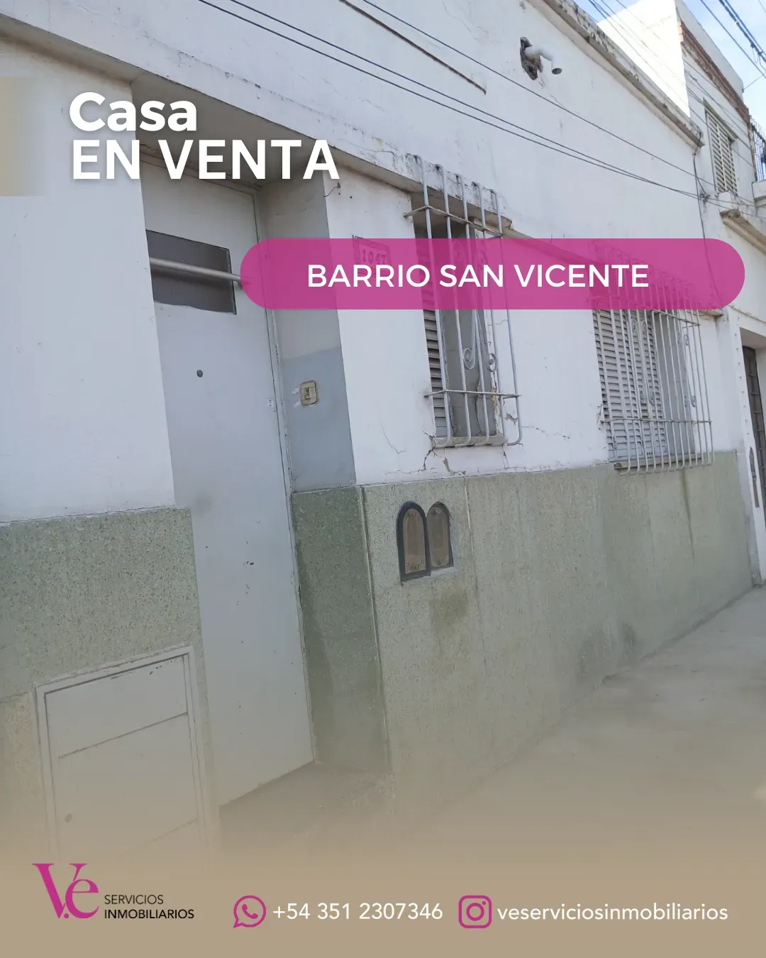EN EL BARRIO MAS TRADICIONAL DE CORDOBA  "SAN VICENTE"-VENTA CASA DE AMPLIOS ESP
