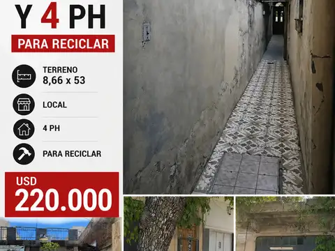 Lote en venta en parque chacabuco
