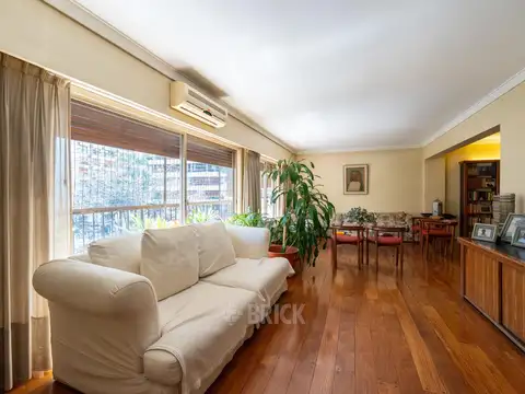 Piso c/dep en virrey del pino al 2200 - frente escrit 201 m2 cochera baulera impec espect living
