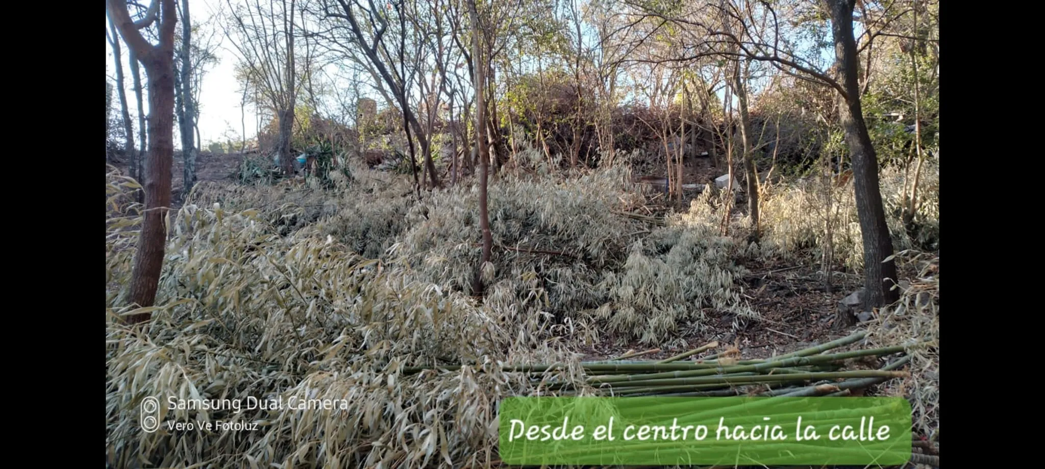 VENDO LOTE 740MTS2 A UNA CUADRA DE LA RUTA CON VISTA LA GRANJA