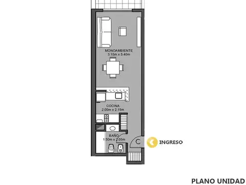 Departamento en Venta en Nuestra Señora De Lourdes, Rosario