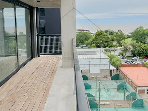 Departamento en olivos 2 ambientes con vista al rio torre domus