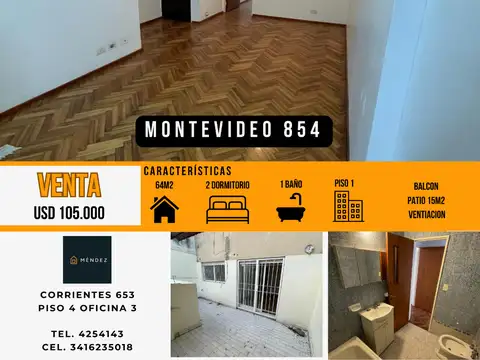 Departamento en Venta en Martin, Rosario
