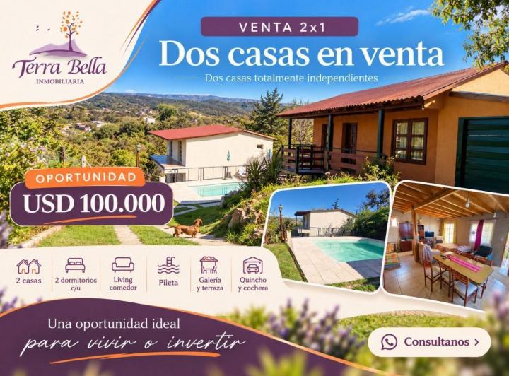 Casa · 190m² · 6 Ambientes · 1 Cochera