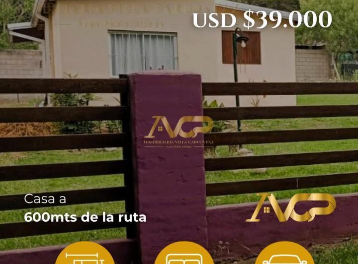 Casa · 59m² · 2 Ambientes · 1 Cochera