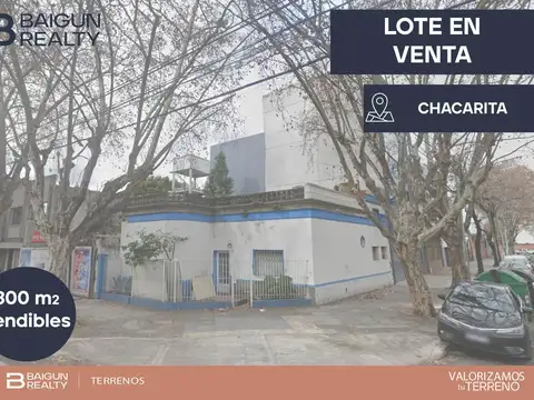 Terreno en Venta en Chacarita, Capital Federal