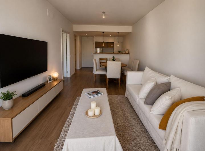 Departamento · 50m² · 2 Ambientes · 1 Cochera