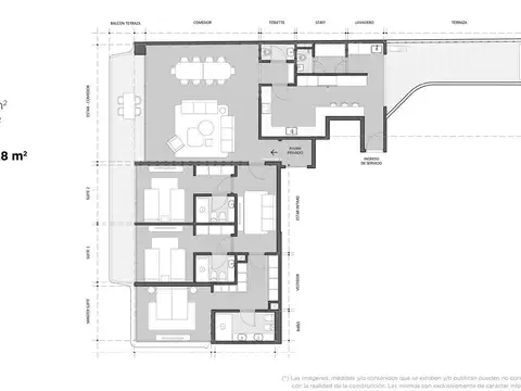 Departamento en Venta en Palermo Chico, Palermo