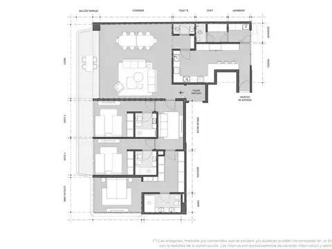 Departamento en Venta en Palermo Chico, Palermo