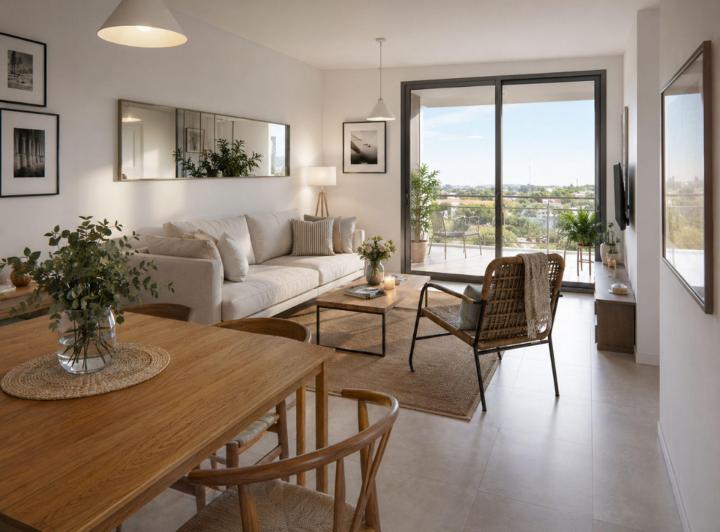 Departamento · 84m² · 3 Ambientes · 1 Cochera