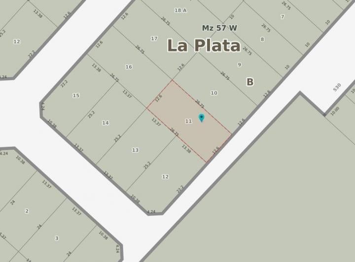 Terreno · 337m²