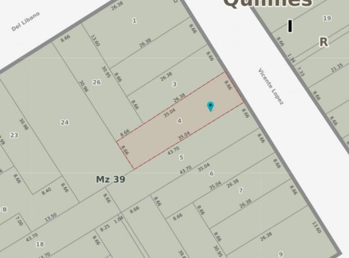 Terreno · 200m²