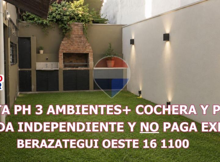 PH · 83m² · 3 Ambientes · 1 Cochera