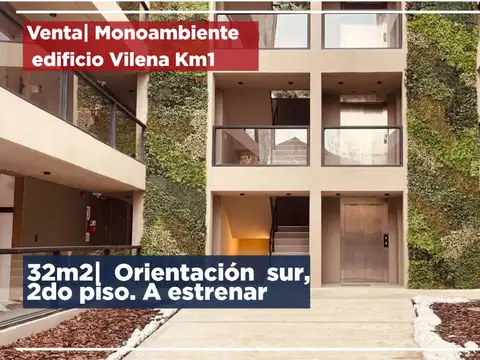 Venta monoambiente 32m2 edificio vilena bariloche