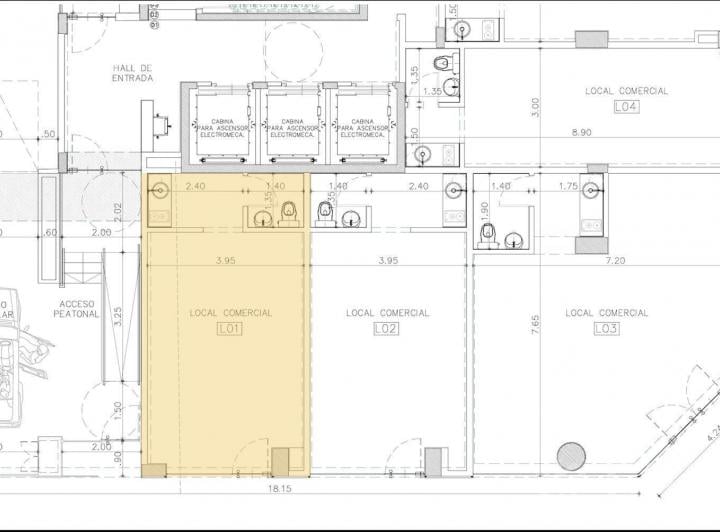 Local comercial · 30m² · 1 Ambiente