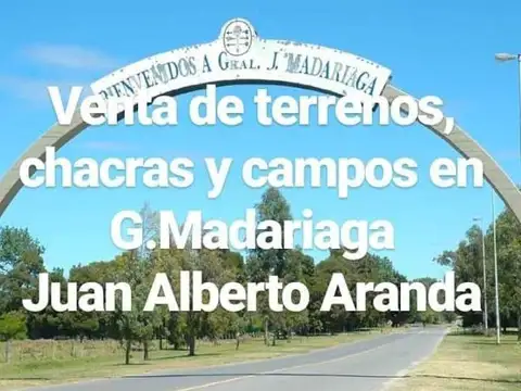 Campo en Venta en General Juan Madariaga, Partido de General Juan Madariaga