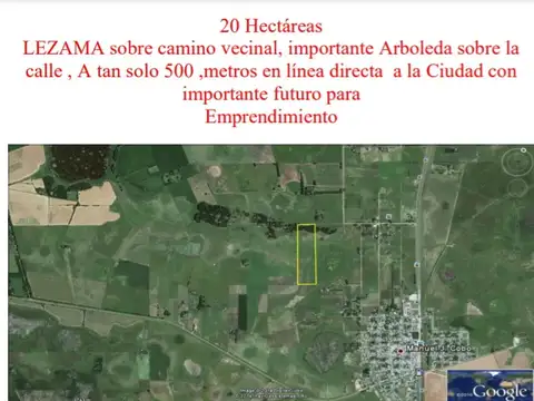 Campo en Venta en Lezama, Partido de Lezama