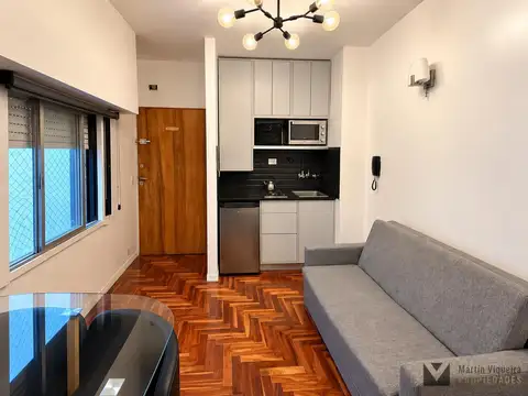 Villa urquiza. dos ambientes en alquiler en acha y monroe.