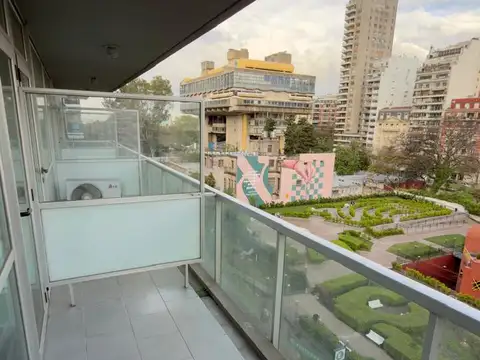 Alquiler monoambiente "barrio norte" con amenities piscina, gym , sum