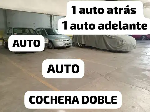 Venta cochera doble cubierta fija en liniers