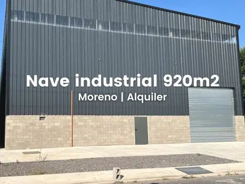 Galpón en Alquiler en Cuartel V, Partido de Moreno