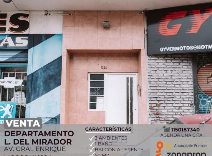Departamento · 50m² · 3 Ambientes