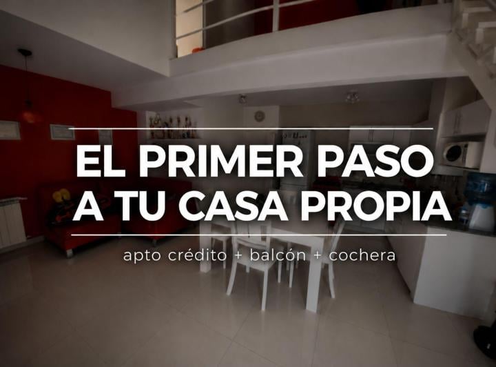 Departamento · 70m² · 2 Ambientes · 1 Cochera