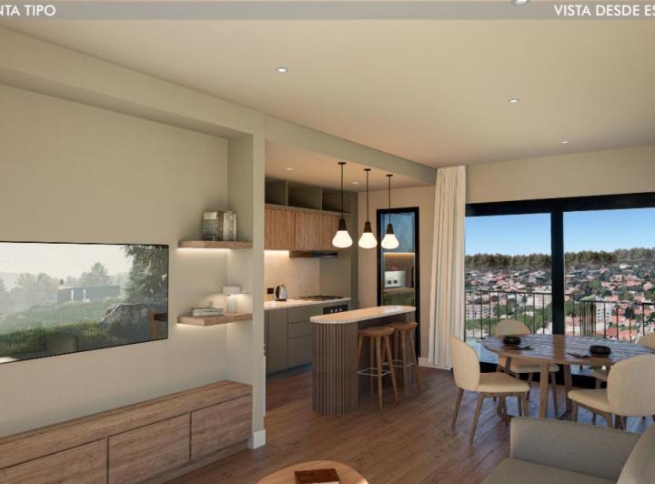 Departamento · 72m² · 2 Ambientes · 1 Cochera
