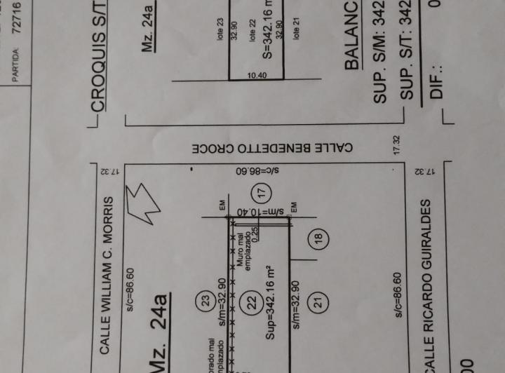 Terreno · 342m²