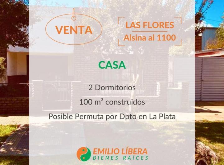 Casa · 100m² · 4 Ambientes · 1 Cochera