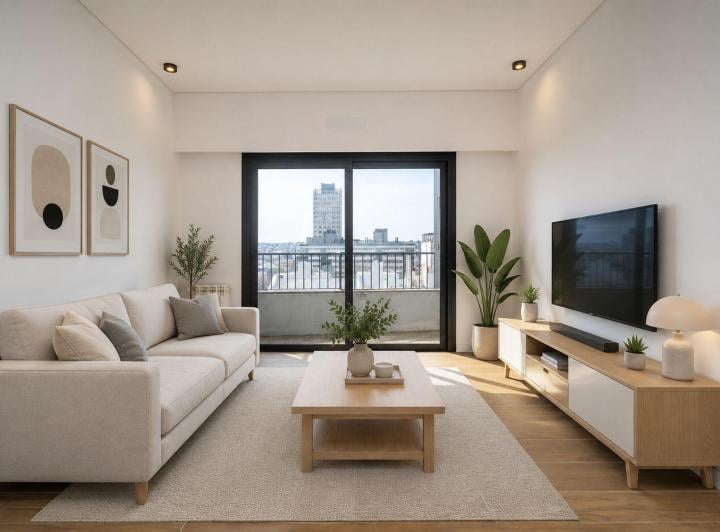 Departamento · 77m² · 3 Ambientes · 1 Cochera