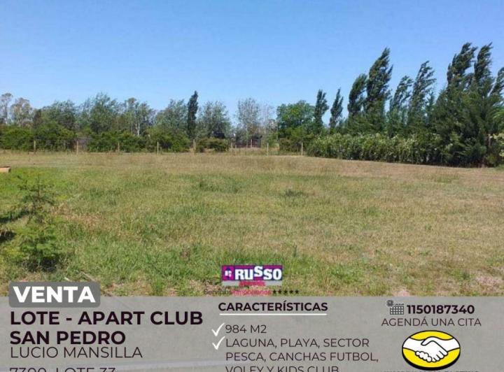 Terreno · 984m²
